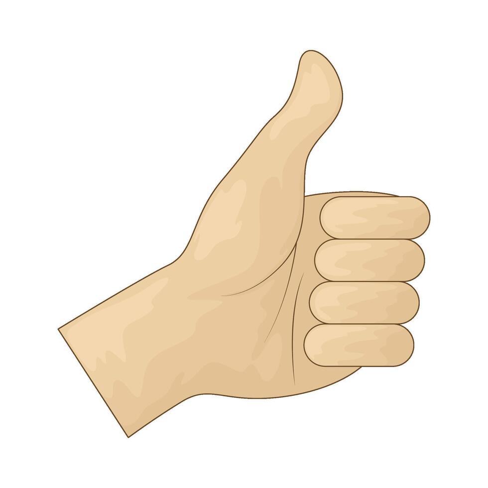 thumbs up hands vector