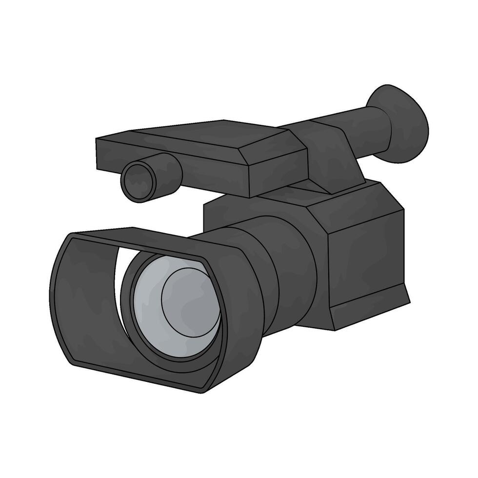Webinar camera illustration vector