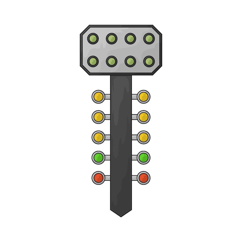 Car Race light vector
