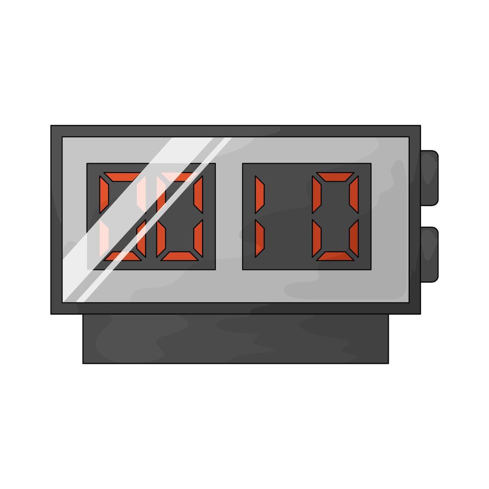 Car Race timer vector