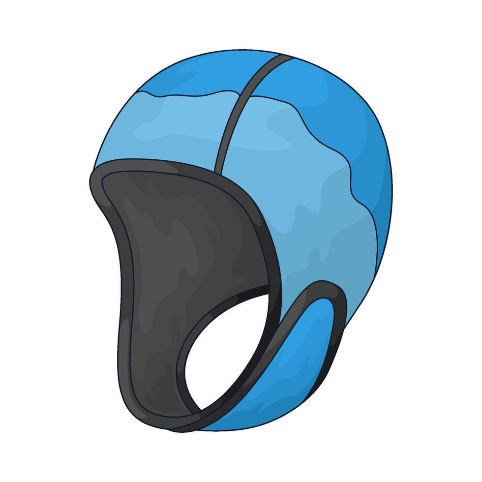 Diving hood illustration vector