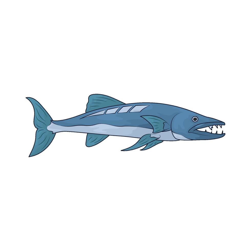 illustration of sea fish vector