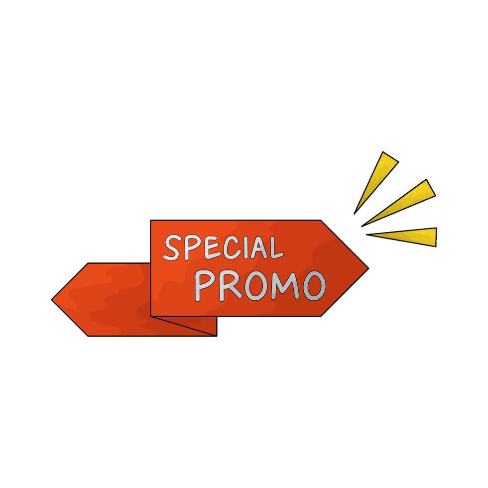 special promo banner vector