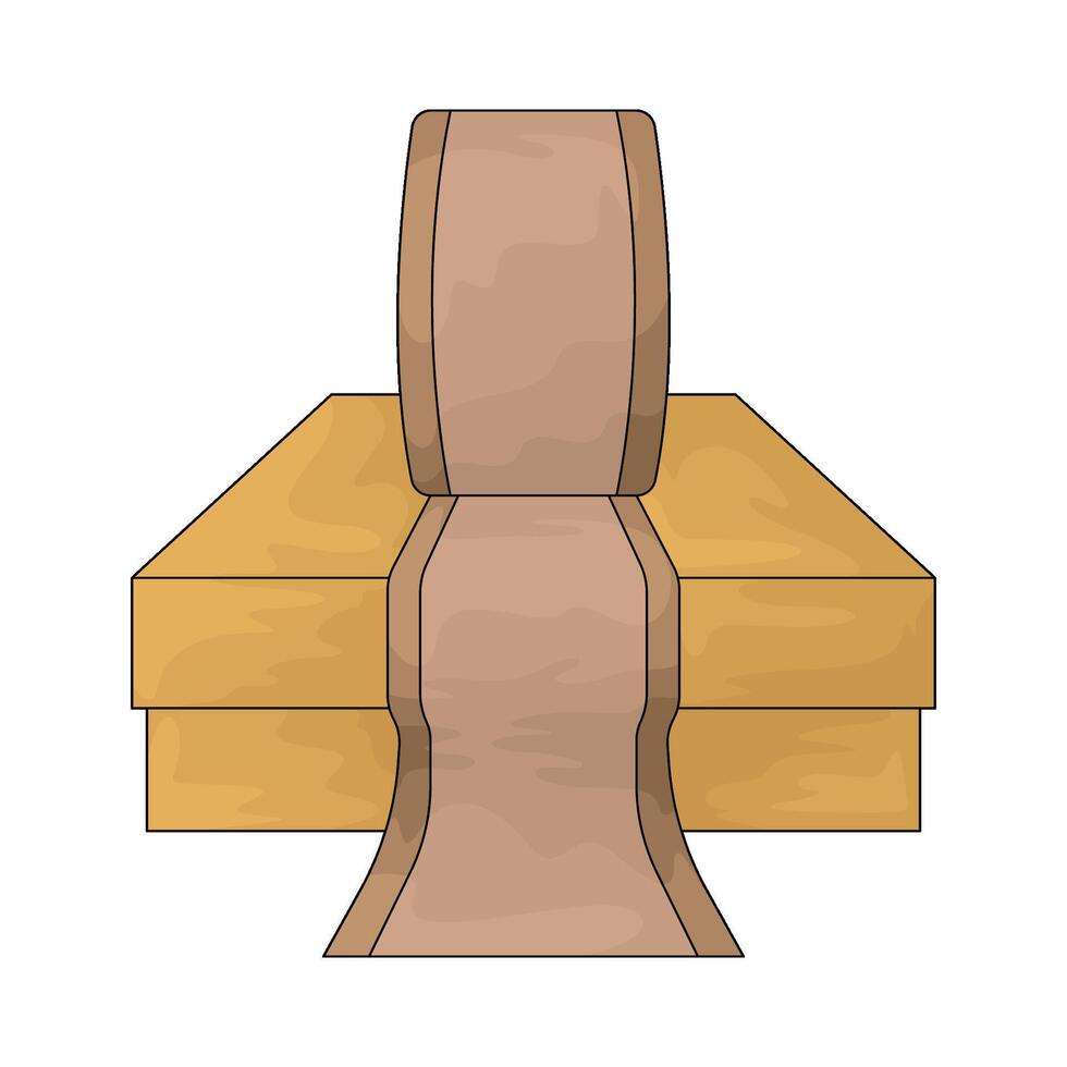 Delivery packing tape vector