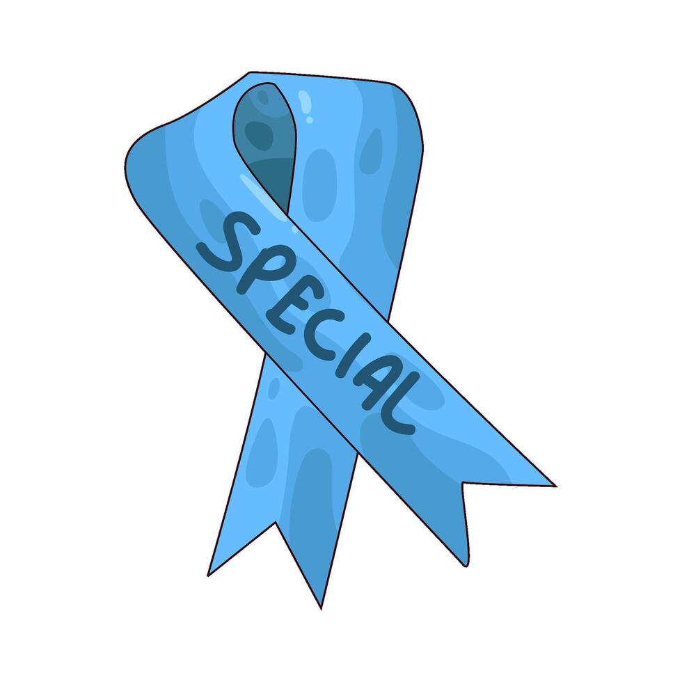 special ribbon illustration vector