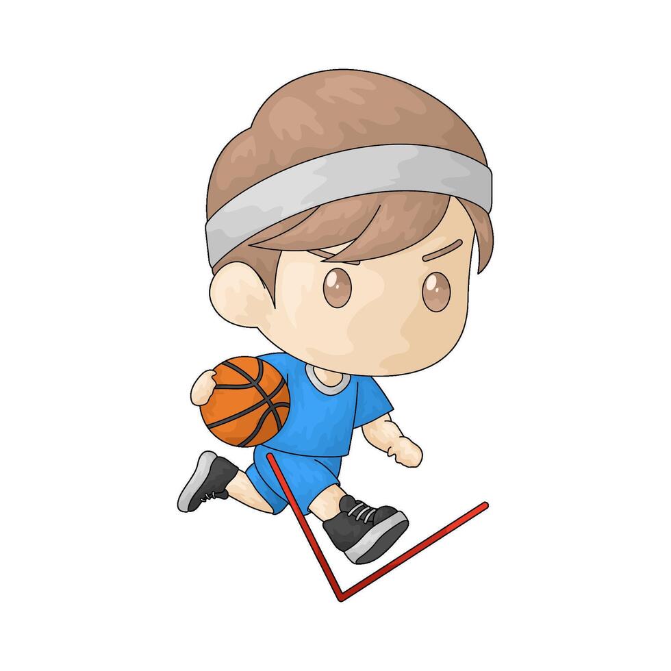 illustration of Best Basketball Player vector