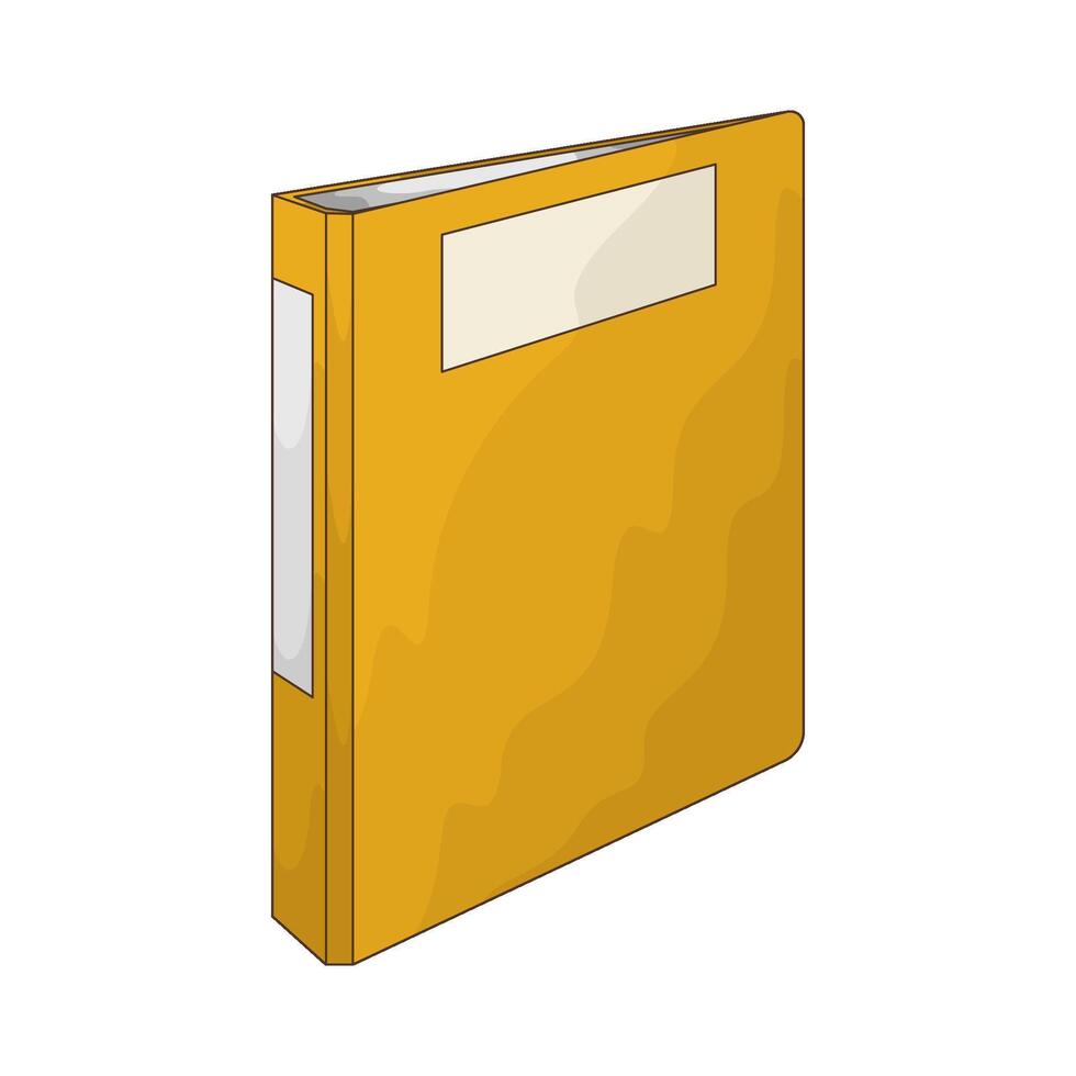 School binder illustration vector