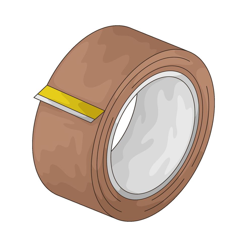 School tape illustration vector
