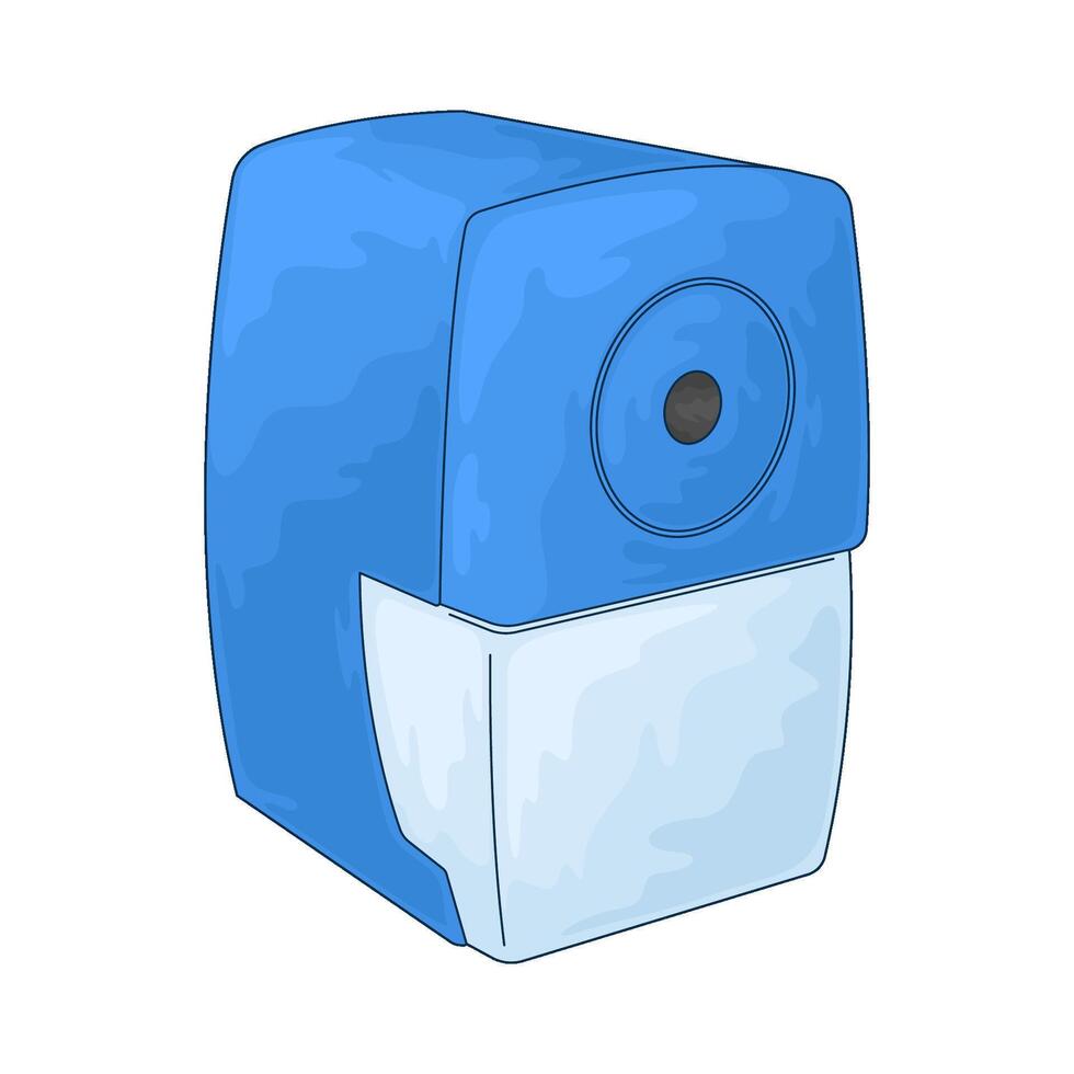 School pencil sharpener vector