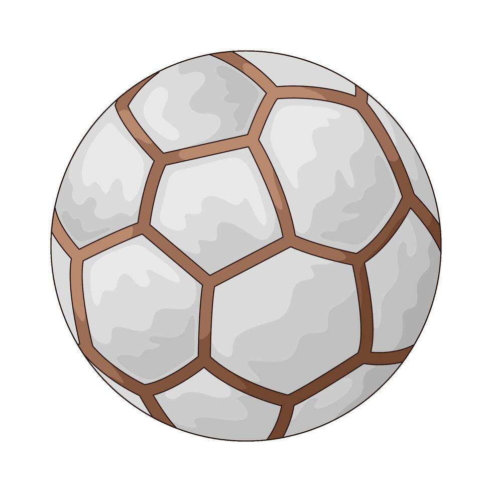 illustration of a football ball vector