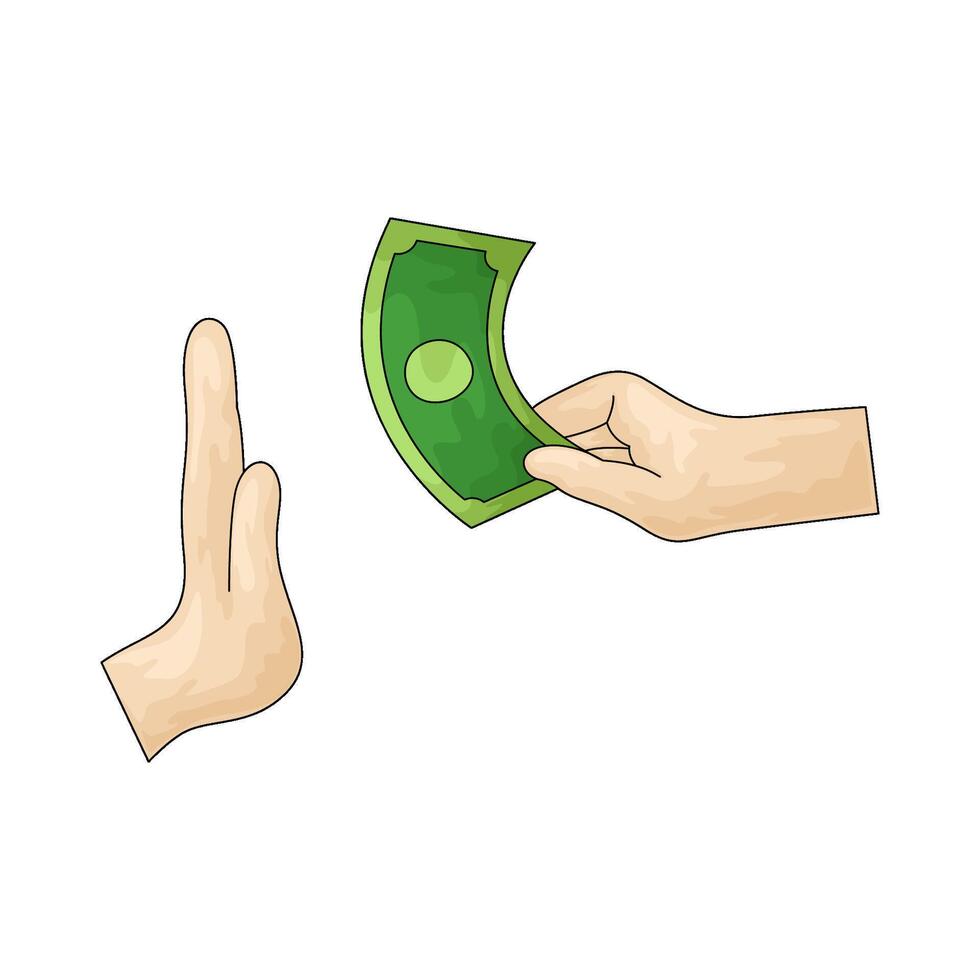 rejection of corrupt money vector
