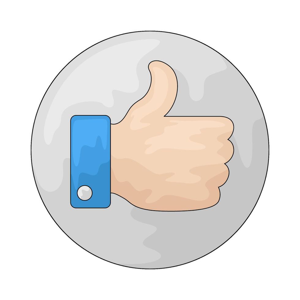 thumbs up feedback vector