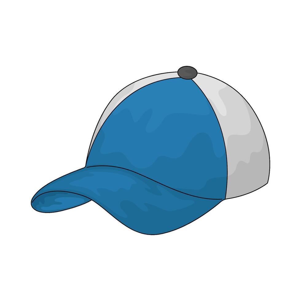 Baseball cap illustration vector