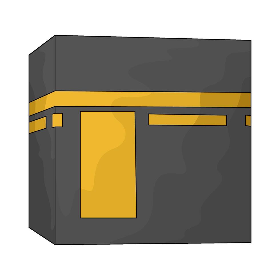 illustration of kaaba vector