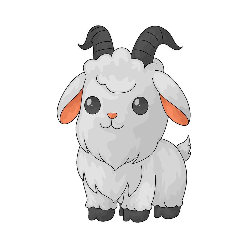 Eid Al Adha goat vector