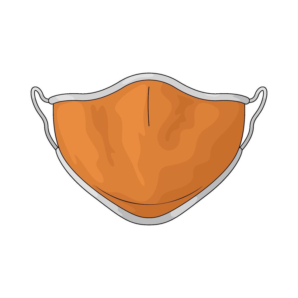 Protest mask illustration vector
