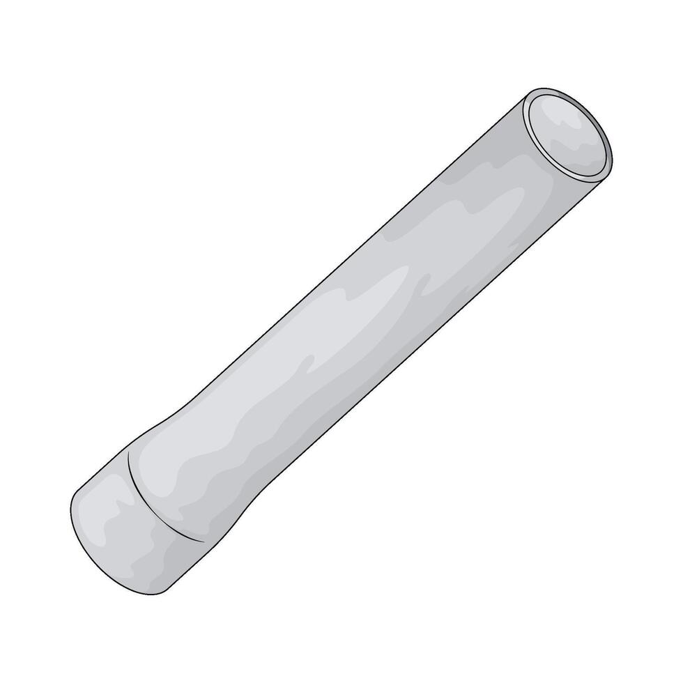 illustration of plastic pipe vector