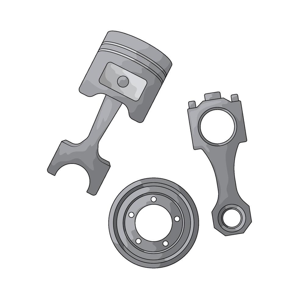 Car Part illustration vector