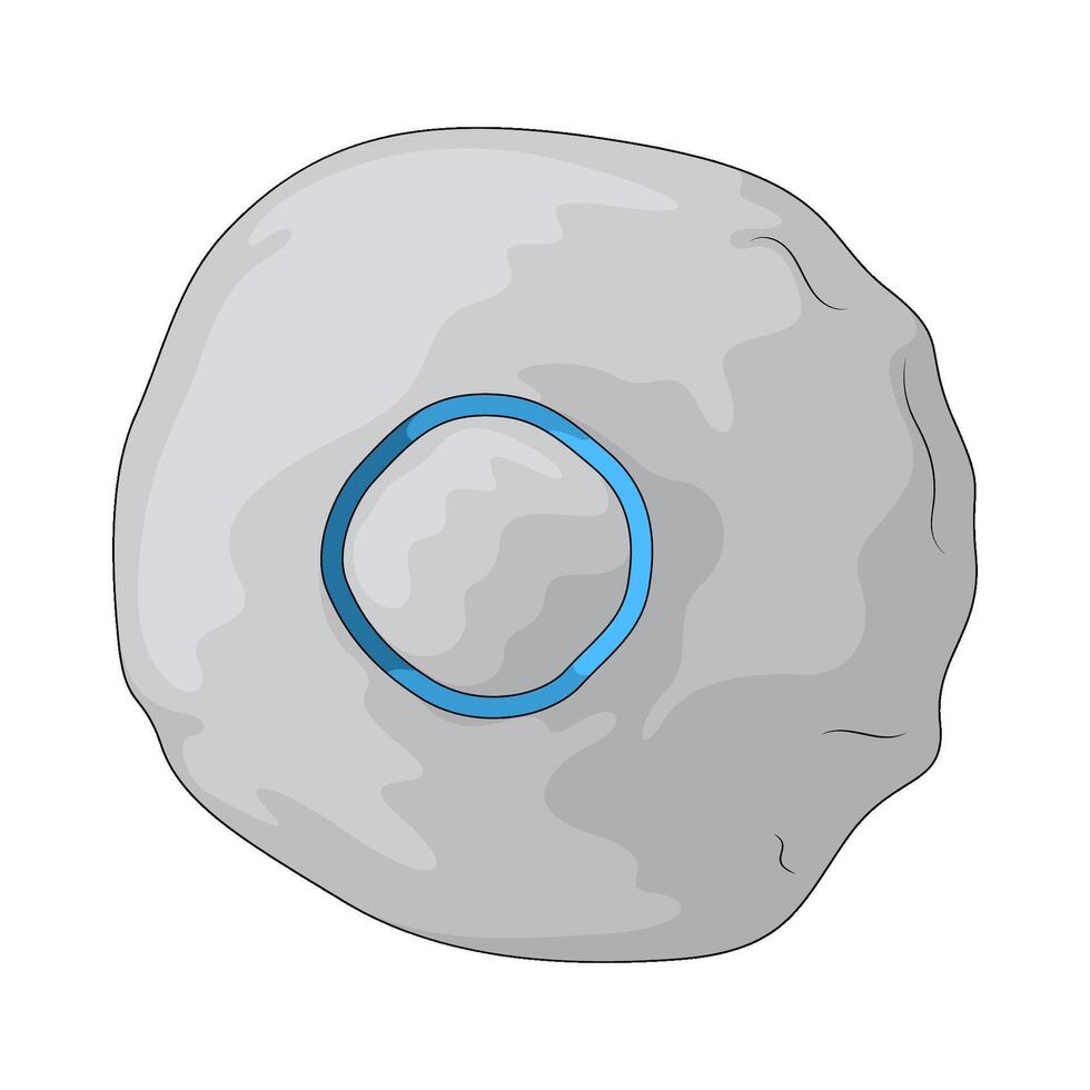 Car air bag illustration vector