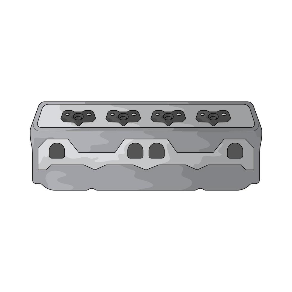 Car engine blocks vector