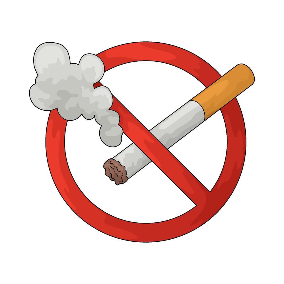 No Smoking ban vector