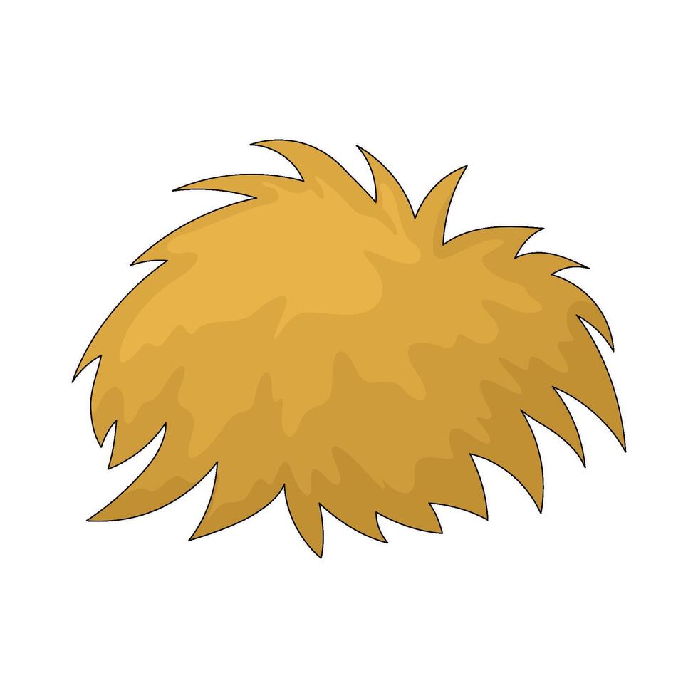 hay stack illustration vector