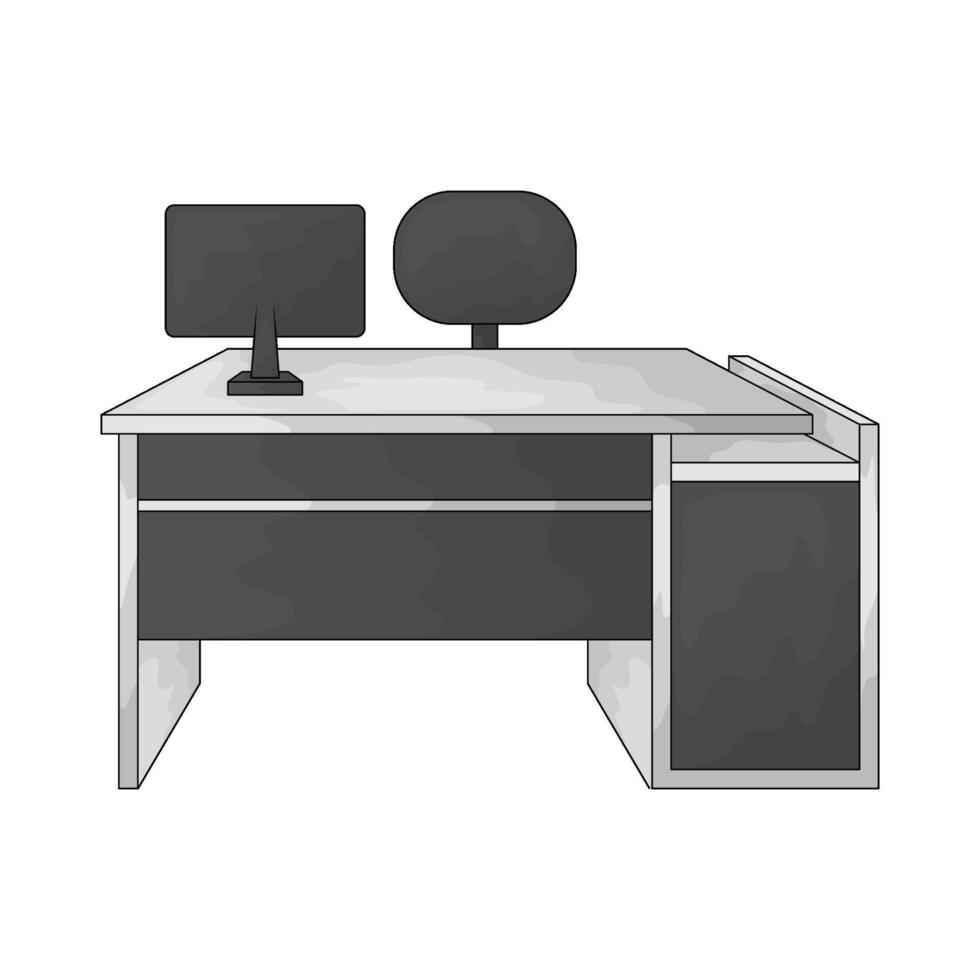 illustration of Pharmacy consultation desk vector