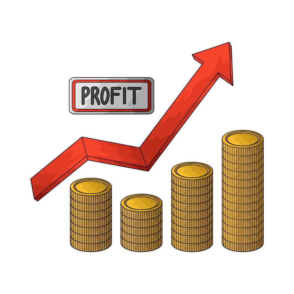 illustration of profit vector