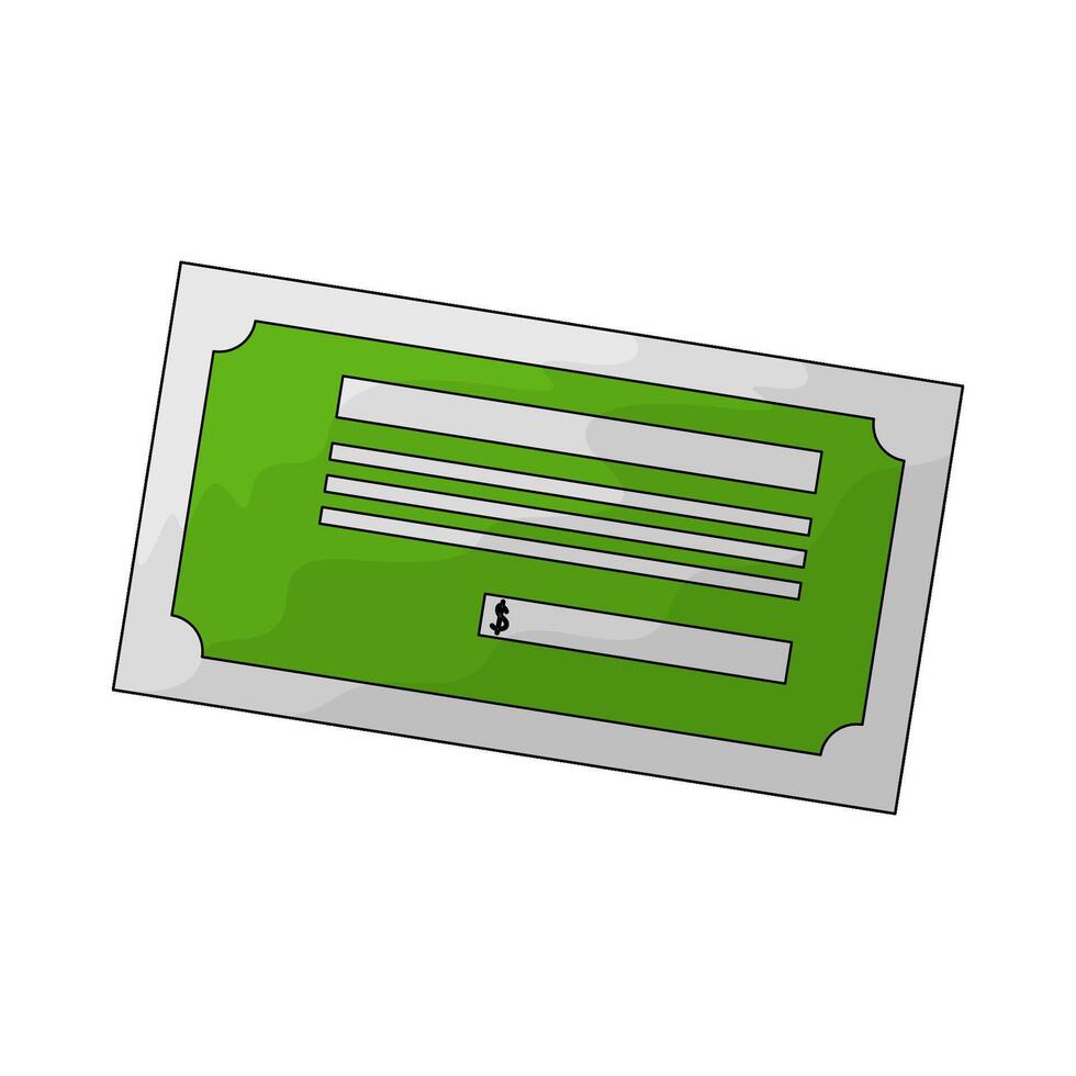 Reward certificate illustration vector