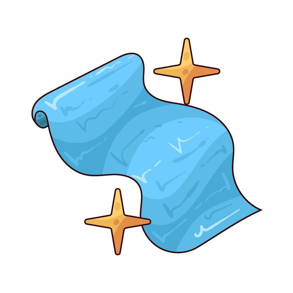 silk fabric illustration vector