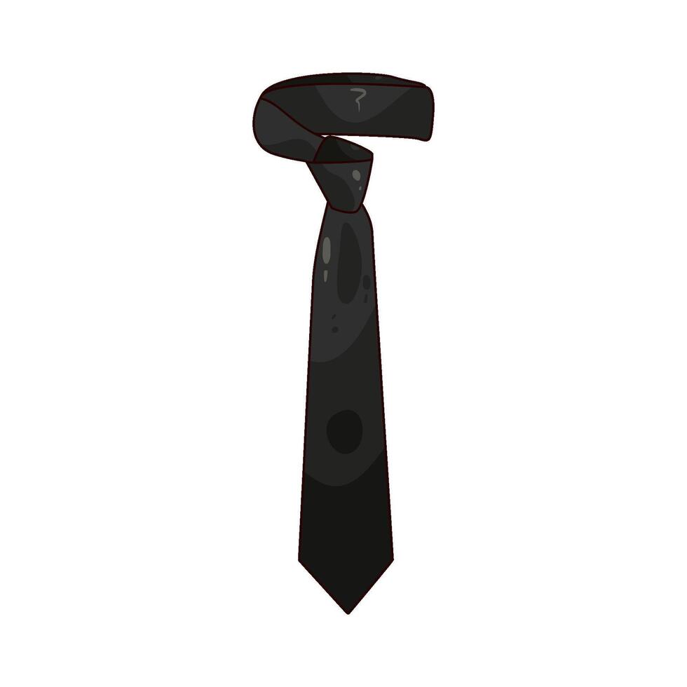 black tie illustration vector