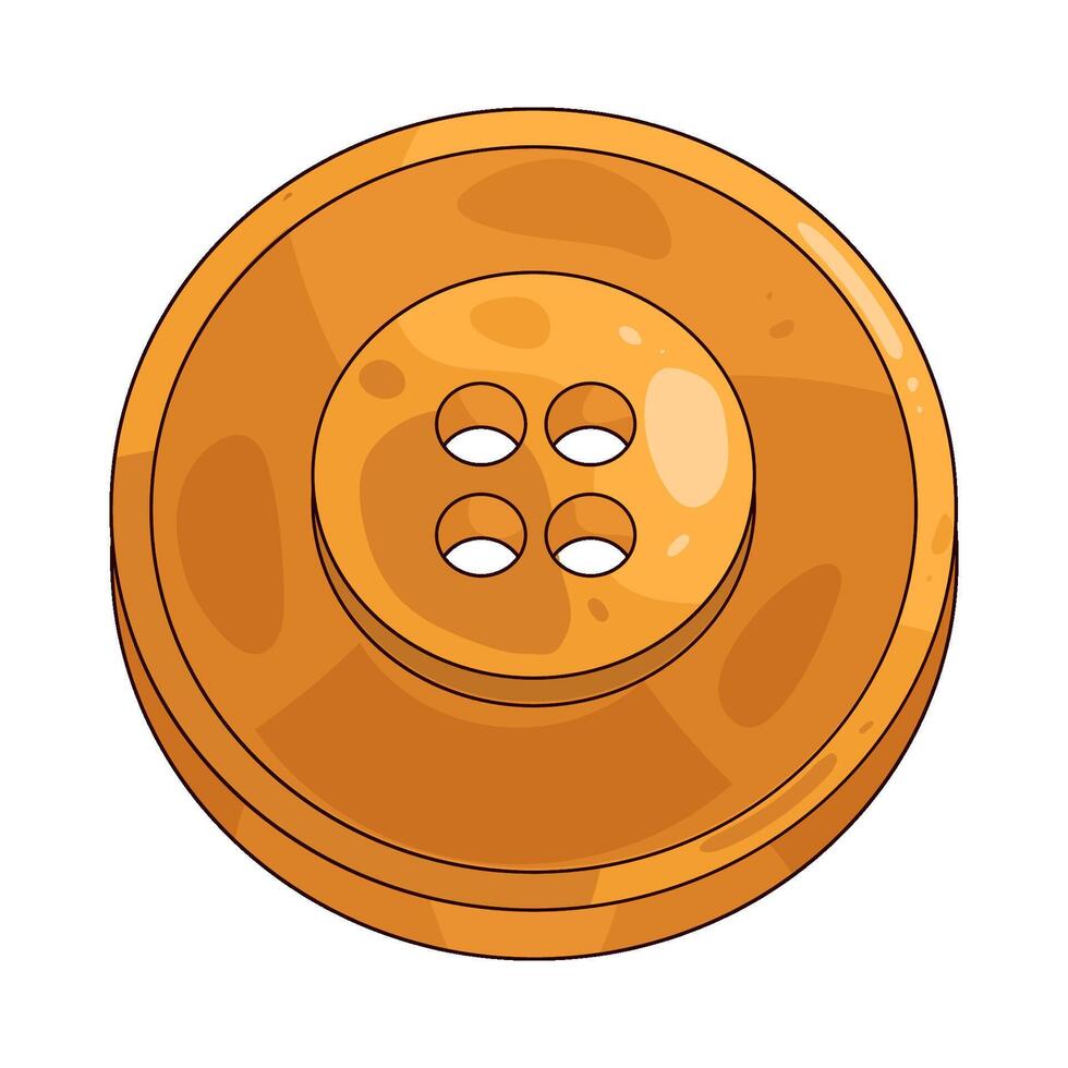 gold button illustration vector