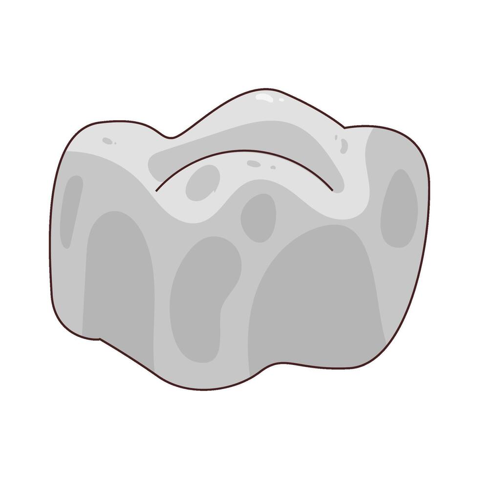 clean white teeth vector