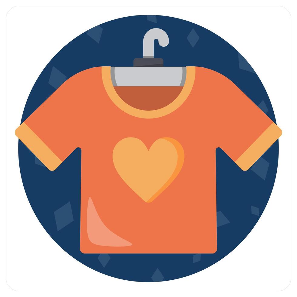 T Shirt icon concept design vector