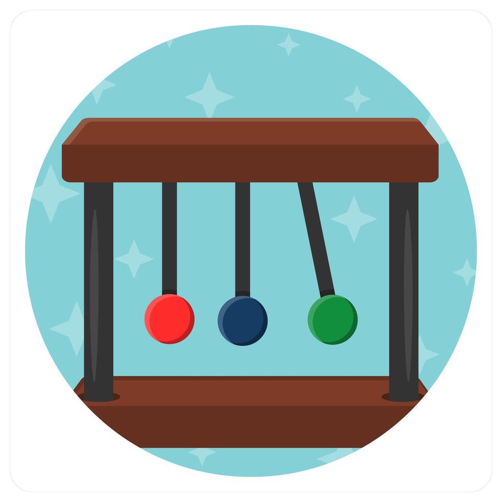 Newton and scientist icon concept vector