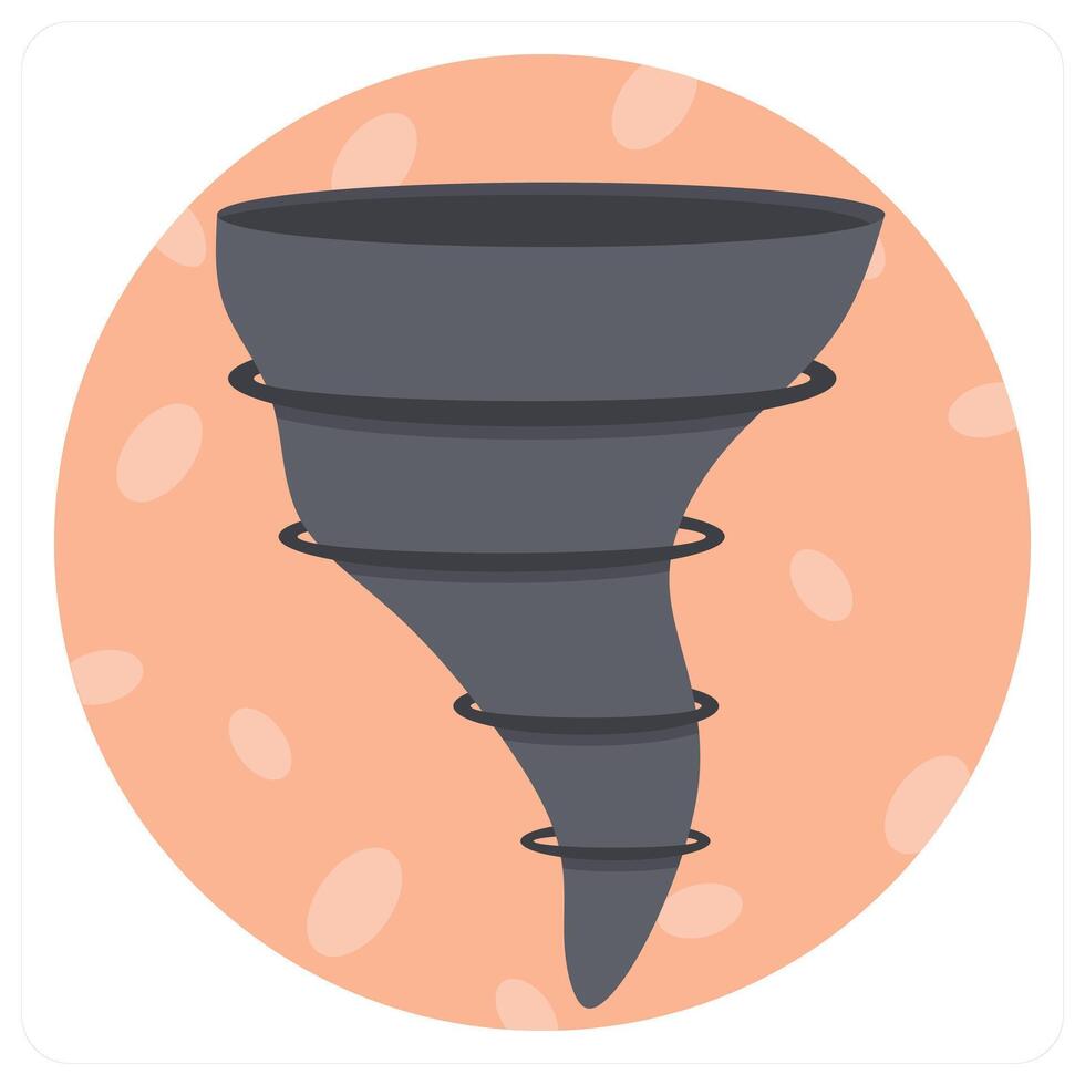 Hurricane icon concept design vector