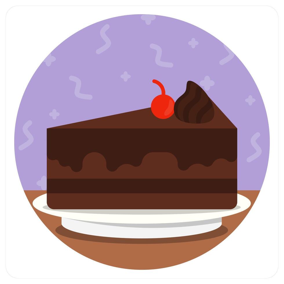 Pastry icon concept design vector