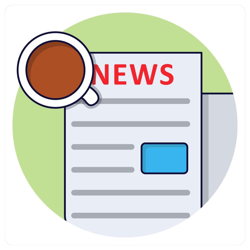 News icon concept design vector