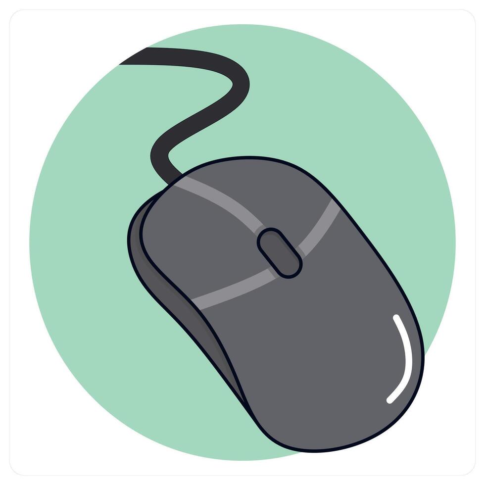 Mouse icon concept design vector