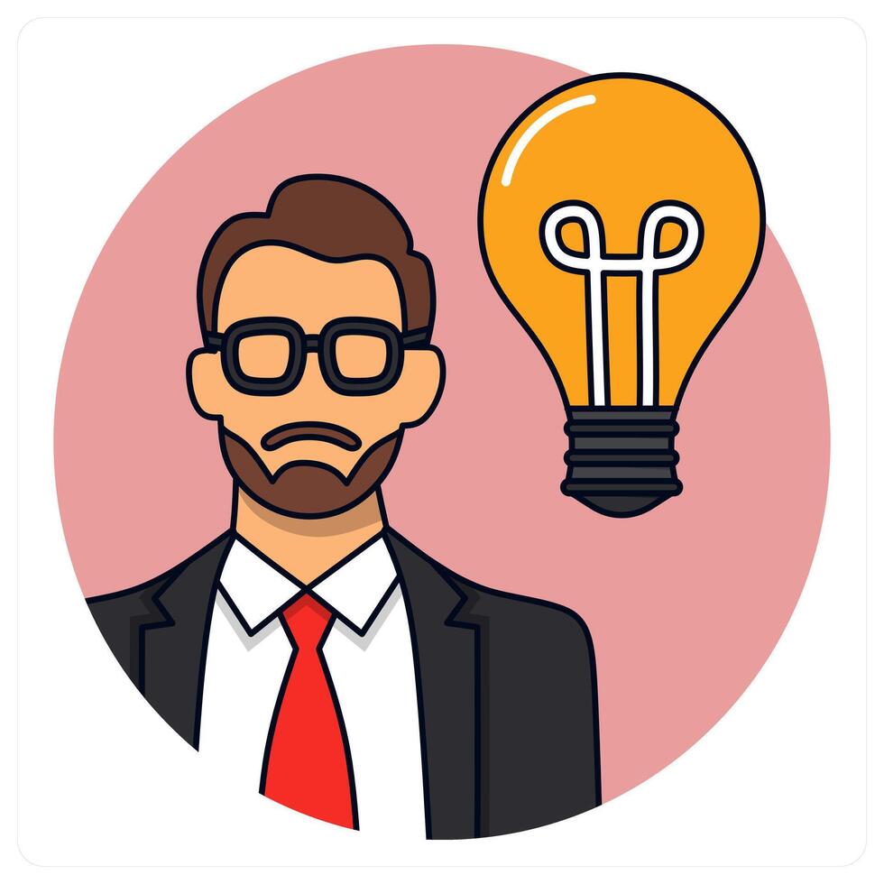 Business Idea icon concept design vector