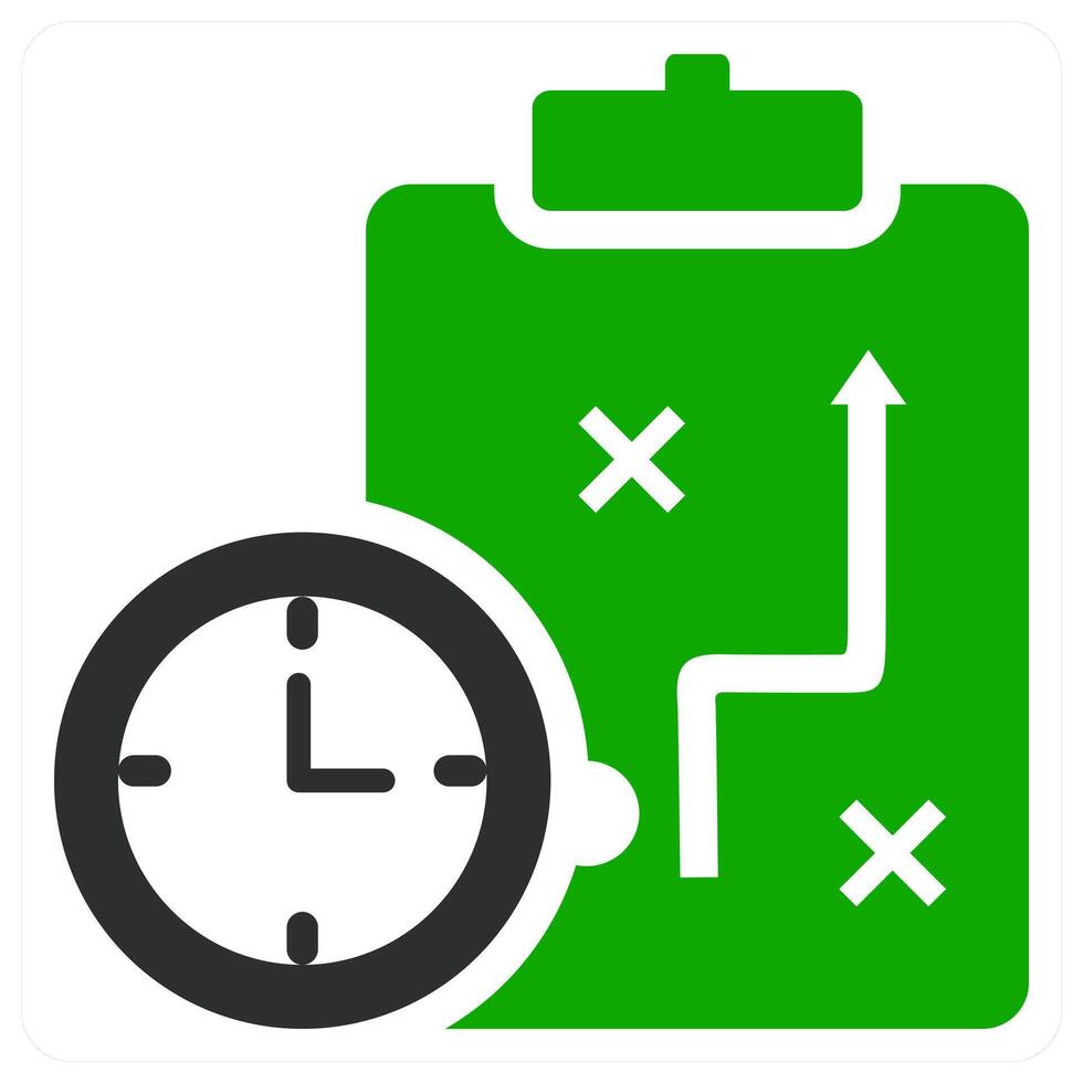 Strategy and apporach concept design vector