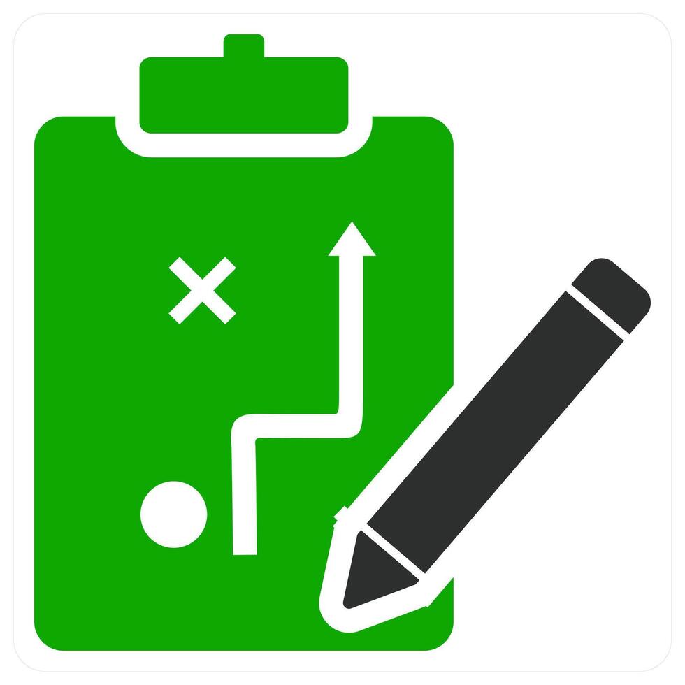 Strategy and planning icon concept design vector