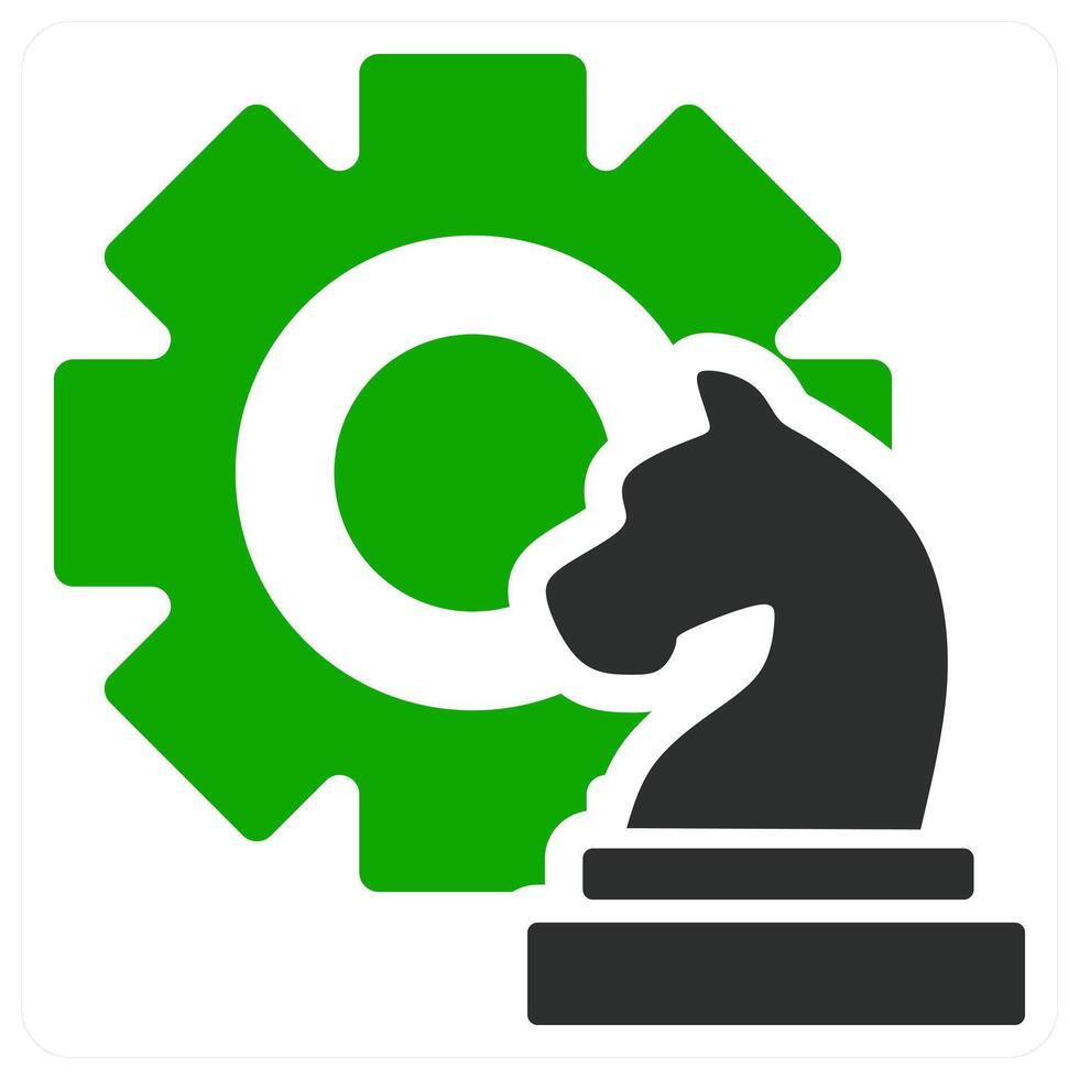 Strategy and path icon concept design vector