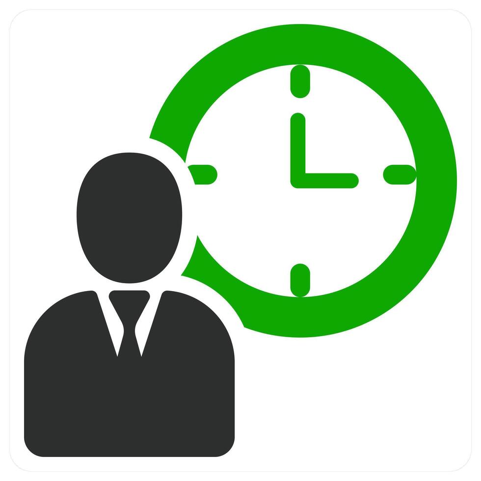 Time Management icon concept design vector
