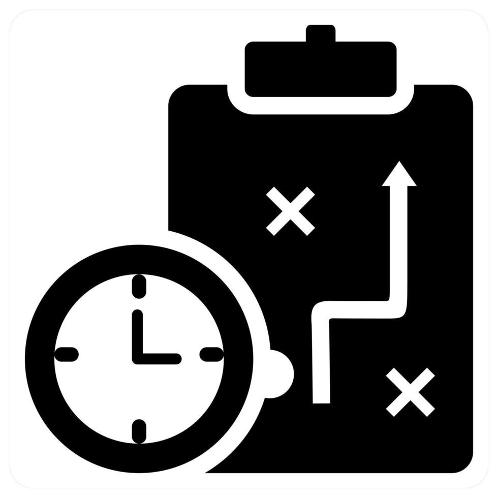 Strategy and approach icon concept design in black color vector