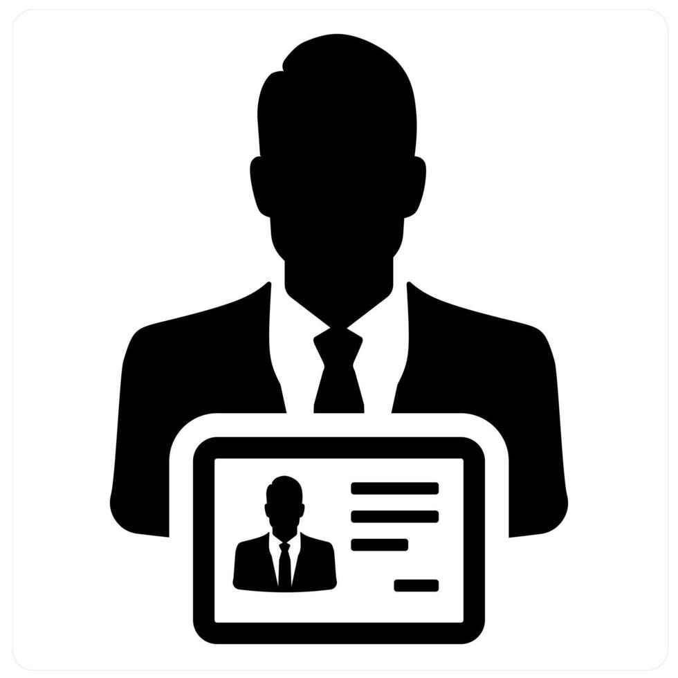 Warrant and law icon concept in black filled color vector
