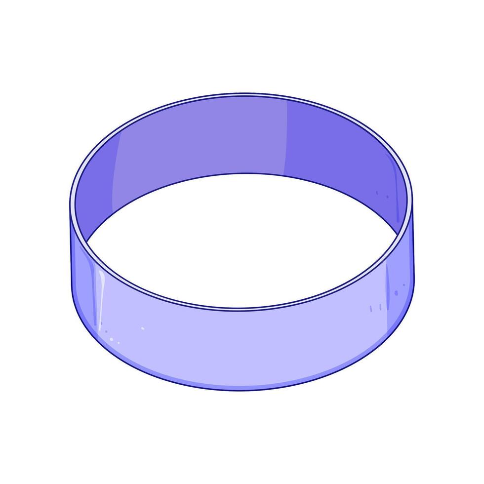tools cookie cutter cartoon illustration vector