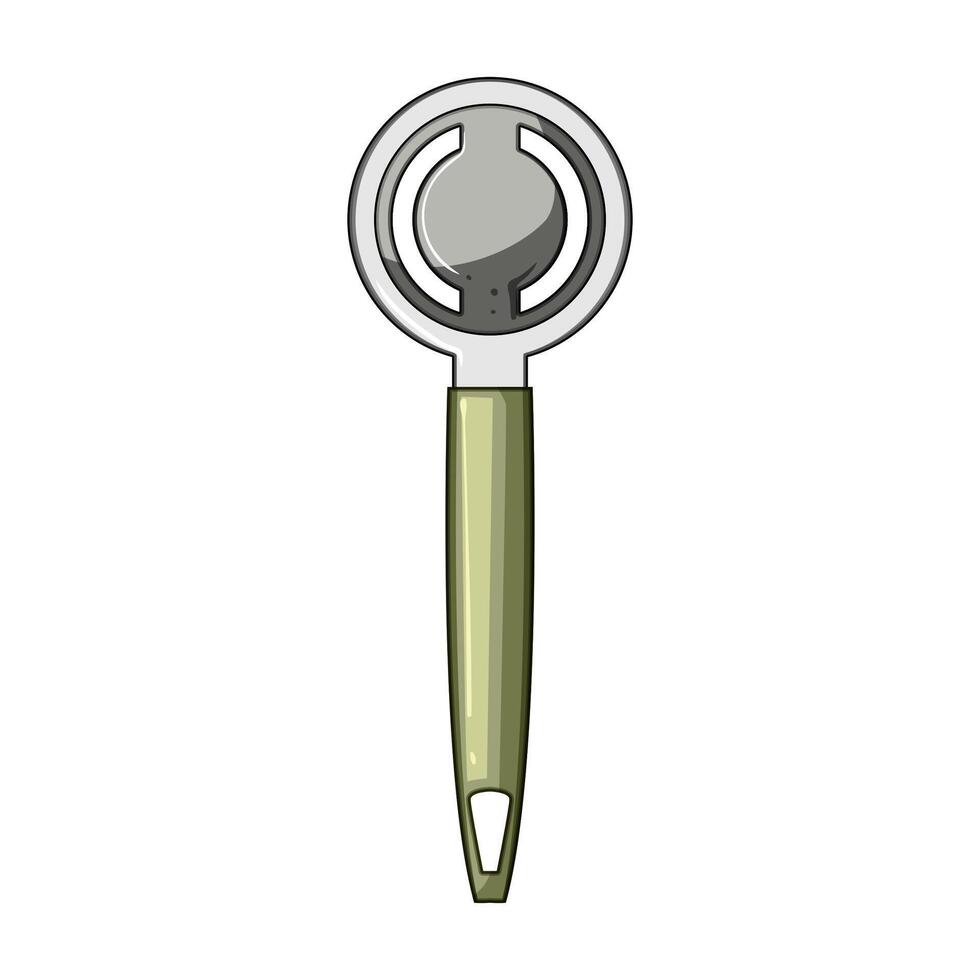 gadget egg separator tool cartoon illustration vector