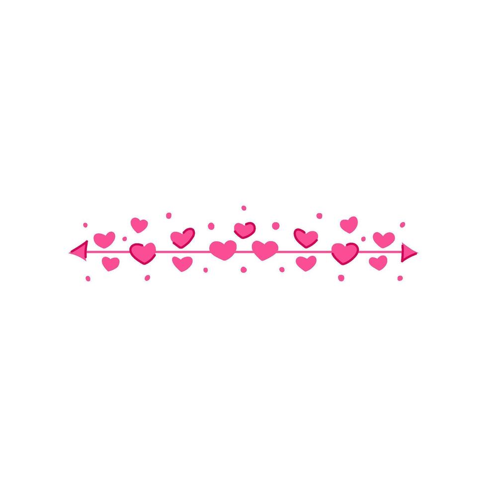 ache wedding border ornament cartoon illustration vector