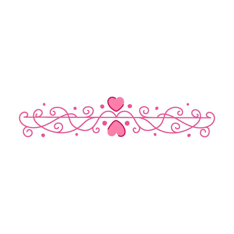 distress wedding border ornament cartoon illustration vector